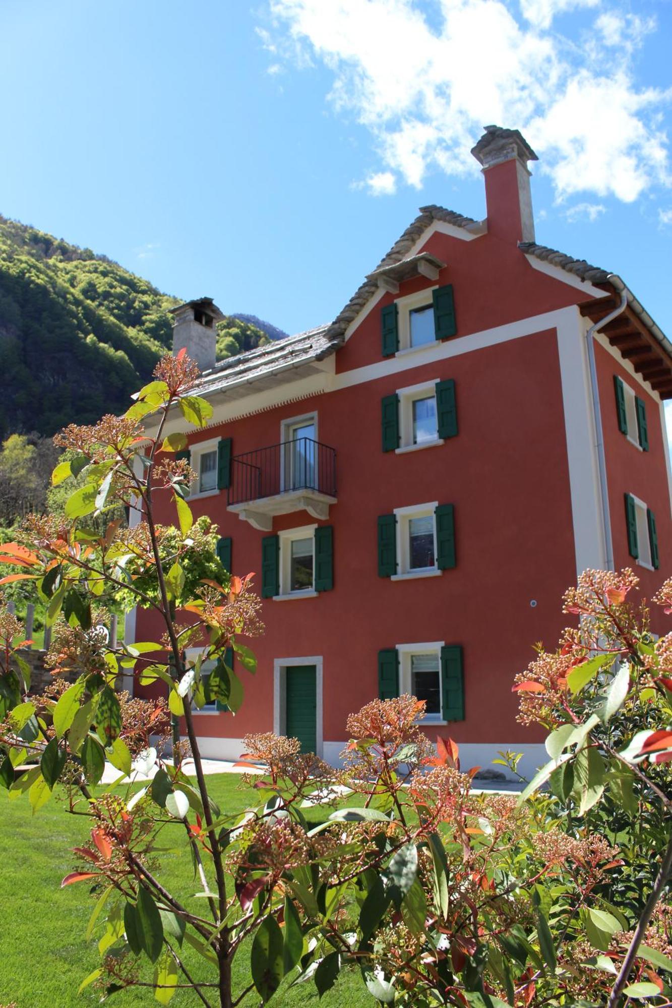 Myverzasca Resort Casa Rossa Brione  Luaran gambar
