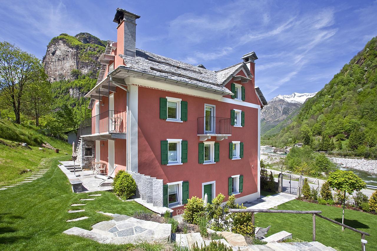 Myverzasca Resort Casa Rossa Brione  Luaran gambar